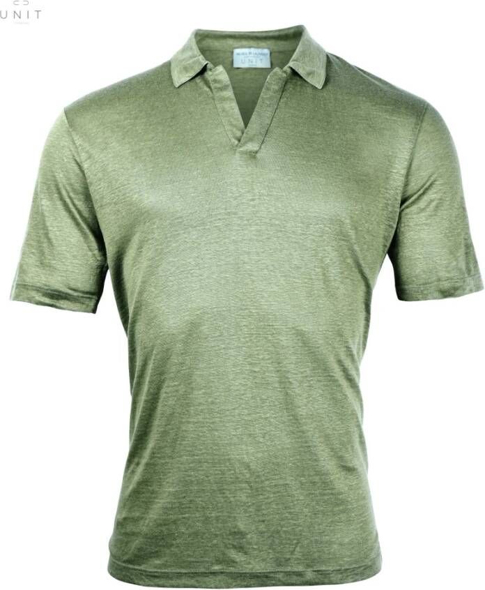 Gran Sasso Polo Shirt Groen Heren