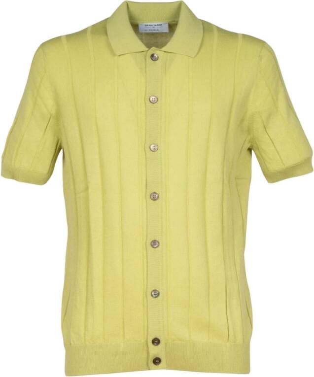 Gran Sasso Polo Shirt Groen Heren