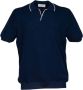 Gran Sasso Polo Shirts Blauw Heren - Thumbnail 1