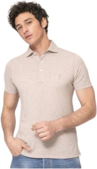 Gran Sasso Poloshirt Beige Heren