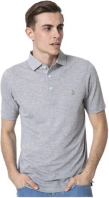 Gran Sasso Poloshirt Grijs Heren