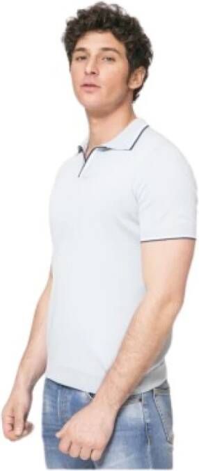 Gran Sasso Poloshirt Wit Heren