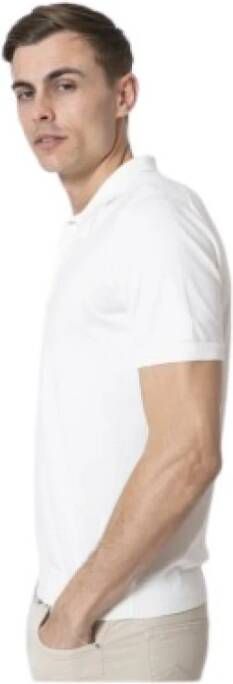 Gran Sasso Poloshirt White Heren