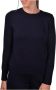 Gran Sasso Round-neck Knitwear Blauw Dames - Thumbnail 1