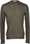 Gran Sasso Round-neck Knitwear Groen Heren - Thumbnail 1