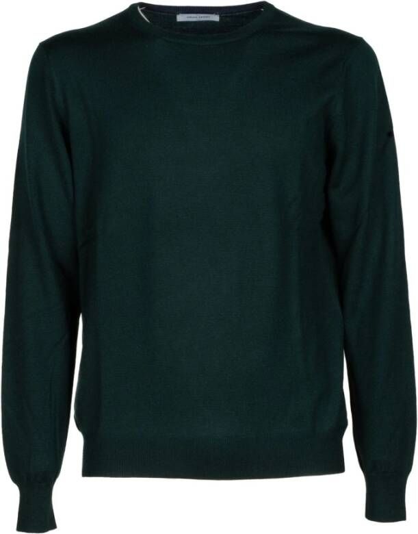 Gran Sasso Round-neck Knitwear Groen Heren