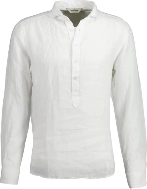 Gran Sasso shirt Wit Heren