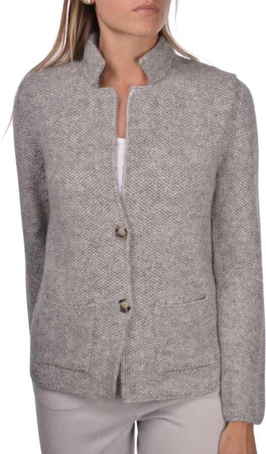 Gran Sasso Stijlvolle Jas Gray Dames