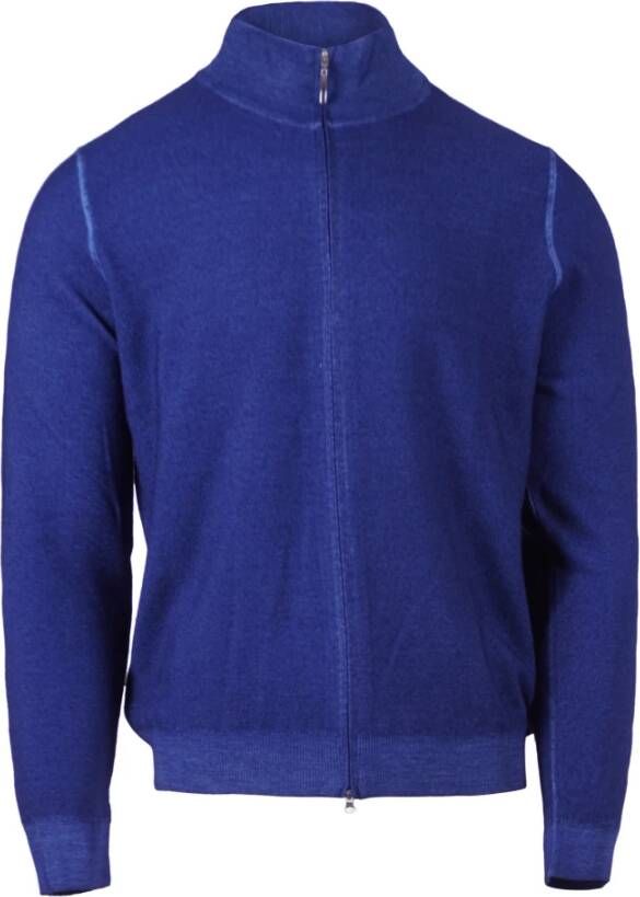 Gran Sasso Sweatshirt 58196 22794 420 Blauw Heren