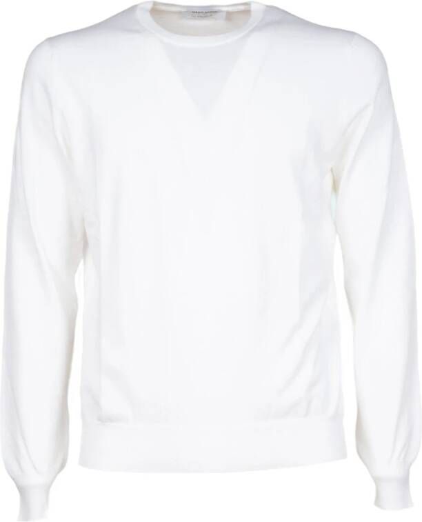 Gran Sasso Sweatshirt Wit Heren