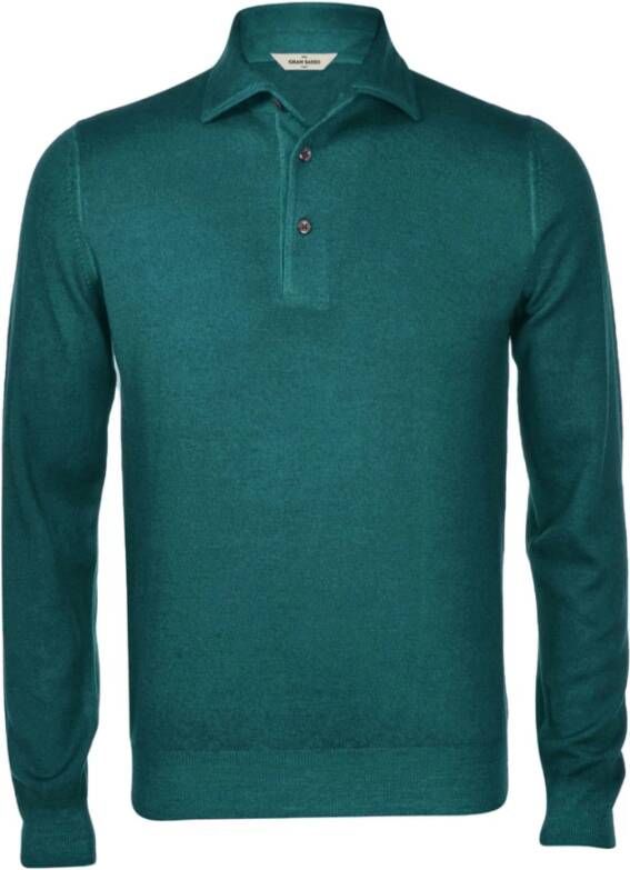 Gran Sasso t-shirt Groen Heren