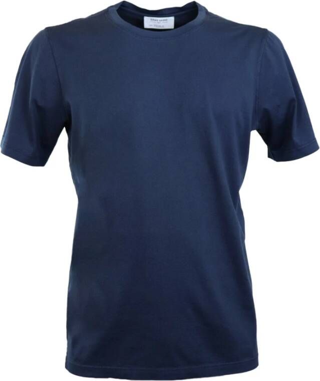 Gran Sasso T-shirts Blauw Heren