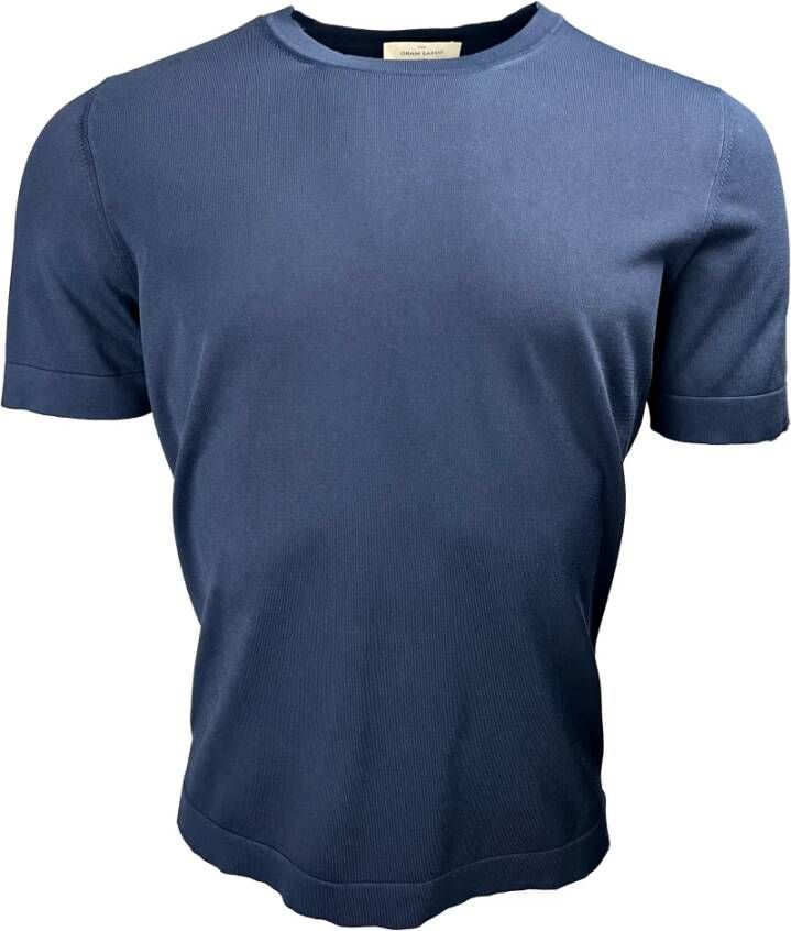 Gran Sasso T-Shirts Blauw Heren