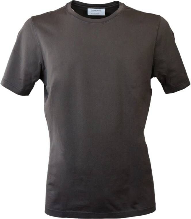 Gran Sasso T-Shirts Bruin Heren