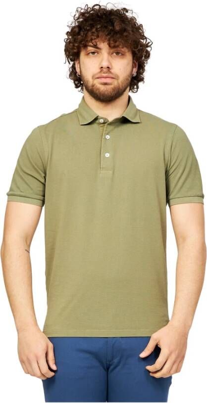 Gran Sasso T-Shirts Groen Heren