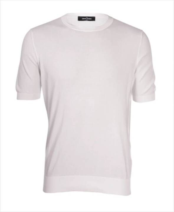 Gran Sasso T-Shirts Wit Heren