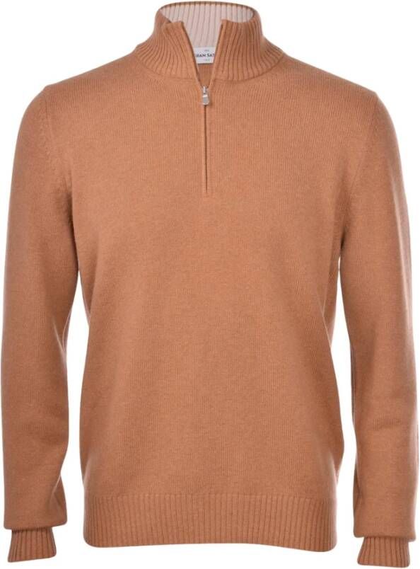 Gran Sasso Turtlenecks Beige Heren