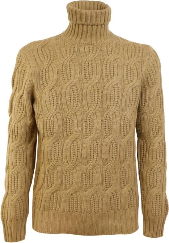 Gran Sasso Turtlenecks Beige Heren