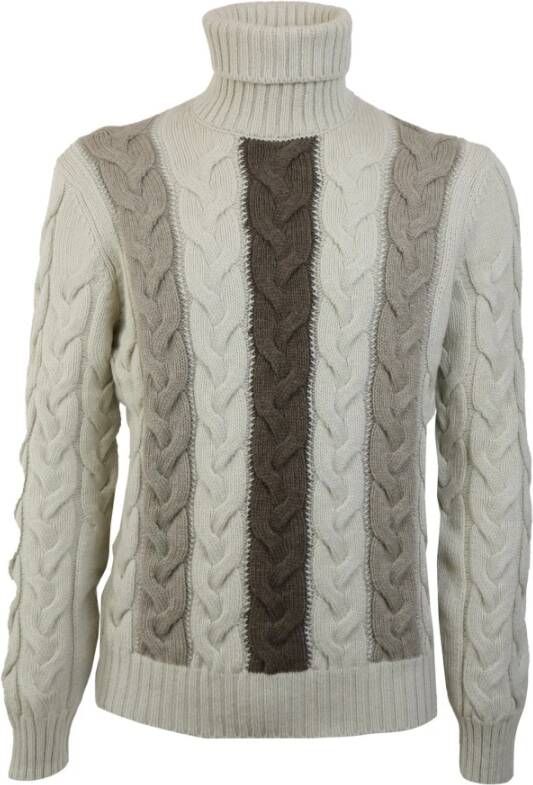 Gran Sasso Turtlenecks Beige Heren