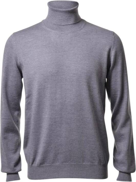 Gran Sasso Turtlenecks Grijs Heren