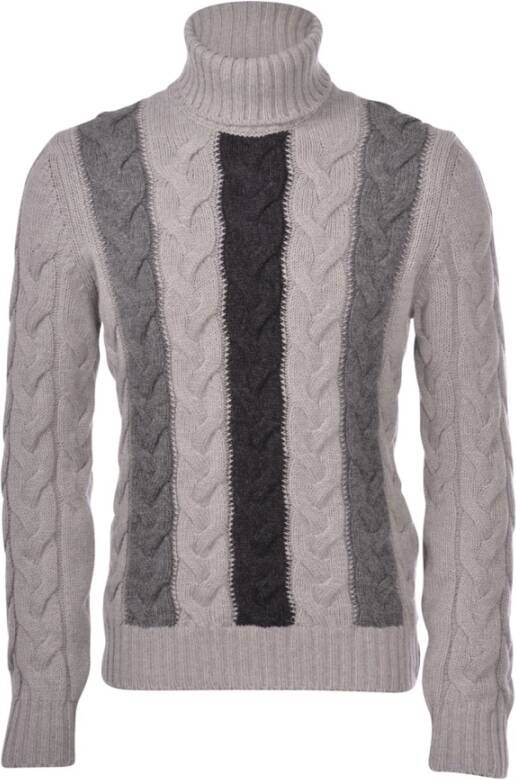 Gran Sasso Turtlenecks Grijs Heren