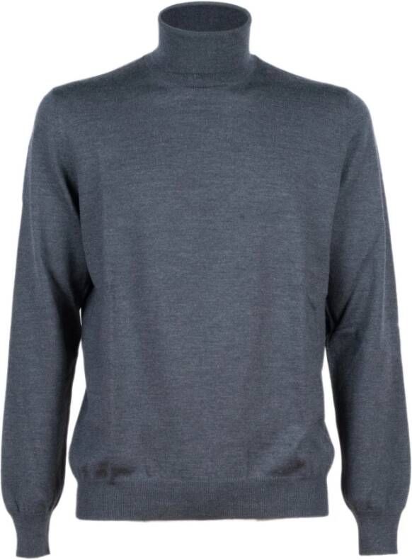 Gran Sasso Turtlenecks Grijs Heren