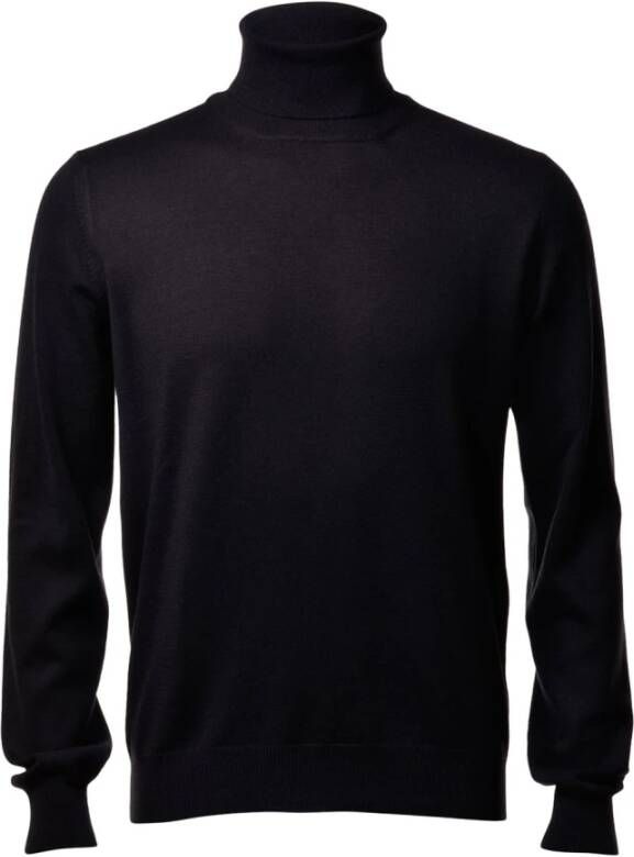 Gran Sasso Turtlenecks Zwart Heren