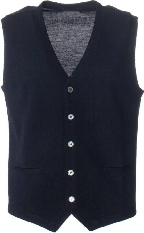 Gran Sasso Vest Blauw Heren