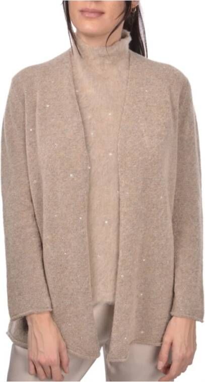Gran Sasso Wollen Vest Beige Dames