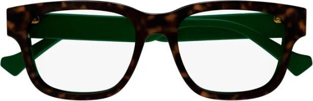 Gucci Optische bril van gerecycled acetaat Multicolor Unisex