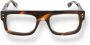 Gucci Gg1085O 002 Havana Transparante Bril Brown Heren - Thumbnail 1