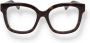 Gucci Optische Bril van Gerecycled Acetaat Brown Unisex - Thumbnail 3