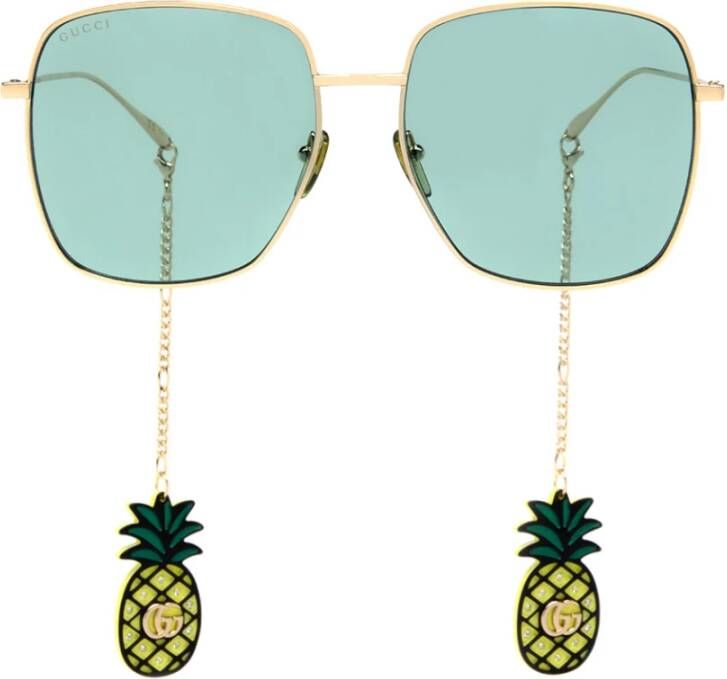 Gucci Bril Yellow Dames