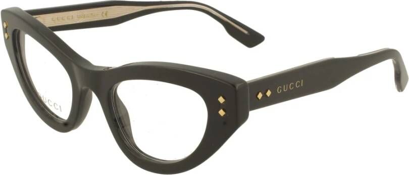 Gucci Zwarte Transparante Bril Gg1083O Black Unisex
