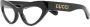 Gucci Optische Bril van Gerecycled Acetaat Black Unisex - Thumbnail 1