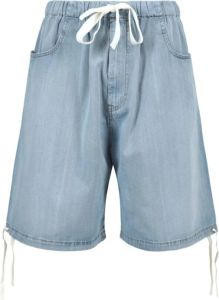 Gucci Casual Denim Shorts Blauw Heren