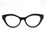 Gucci Dames Cat-eye Bril in Zwart en Beige Black Dames - Thumbnail 1