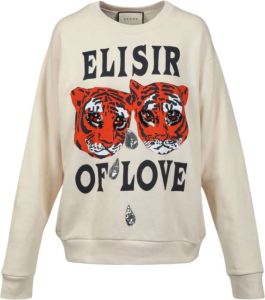 Gucci Elisir Of Love Sweatshirt Beige Dames