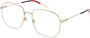 Gucci Stijlvolle Optische Bril Gg0396O Yellow Dames - Thumbnail 1
