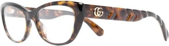 Gucci Moderne zwarte montuurbril Zwart Dames