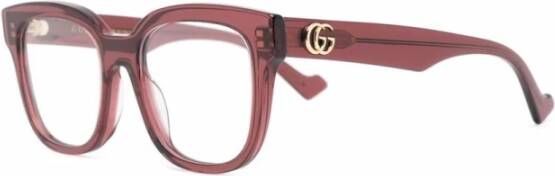 Gucci Moderne 52mm kaliber bril voor vrouwen Paars Dames
