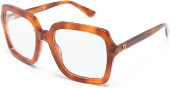 Gucci Gg1318O 002 Optical Frame Bruin Dames