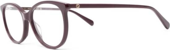 Gucci 550 O Optisch Montuur Red Unisex