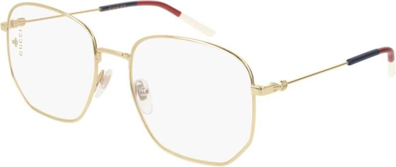 Gucci Stijlvolle Optische Bril Gg0396O Yellow Dames