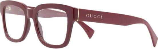 Gucci Upgrade je bril met deze brillen Rood Dames