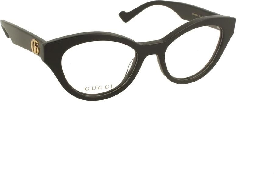 Gucci Minimalistische Cat-Eye Zonnebril Black Unisex - Foto 2