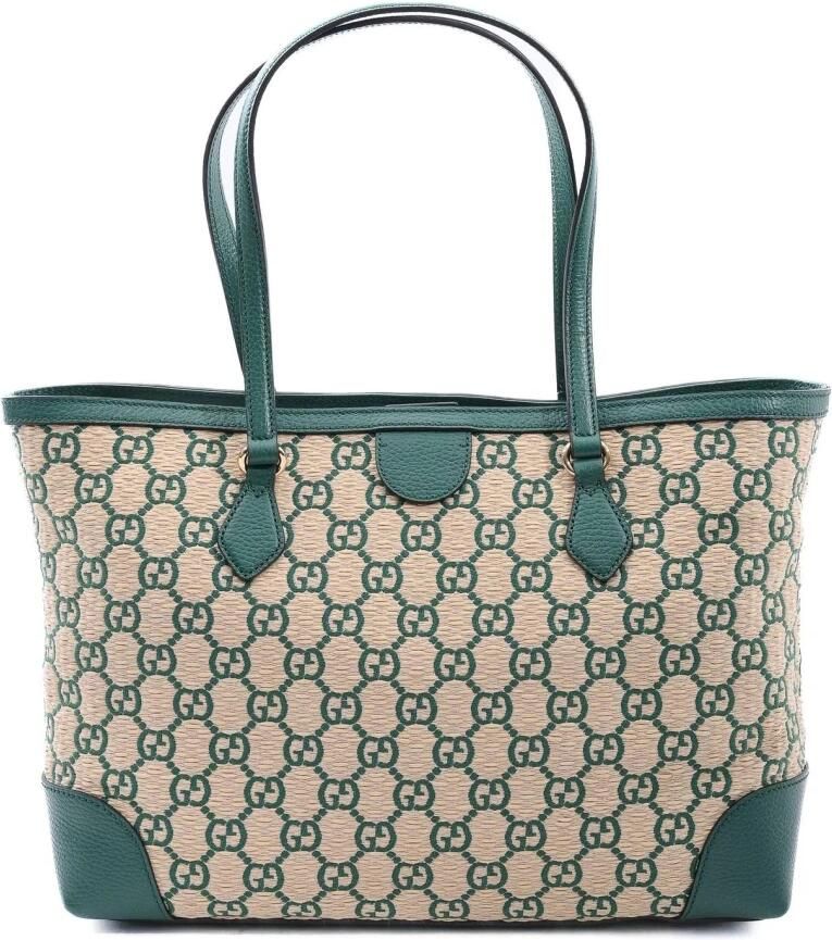 Gucci Handtas GG Marmont Draagtas in Groen