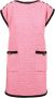 Gucci Katoenen mouwloze jurk met geborduurde afwerking Roze Dames - Thumbnail 1
