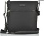 Gucci Logo-Patch Messenger Bag Zwart Heren - Thumbnail 1