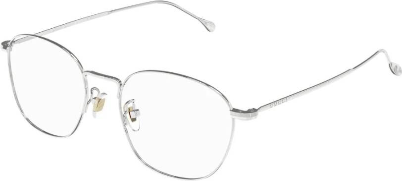 Gucci Luxe Zilveren Zonnebril voor Vrouwen Grijs Dames